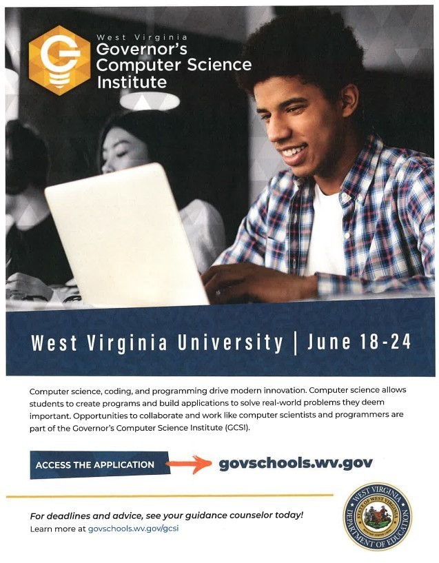 WV Governor's Computer Science Institute
