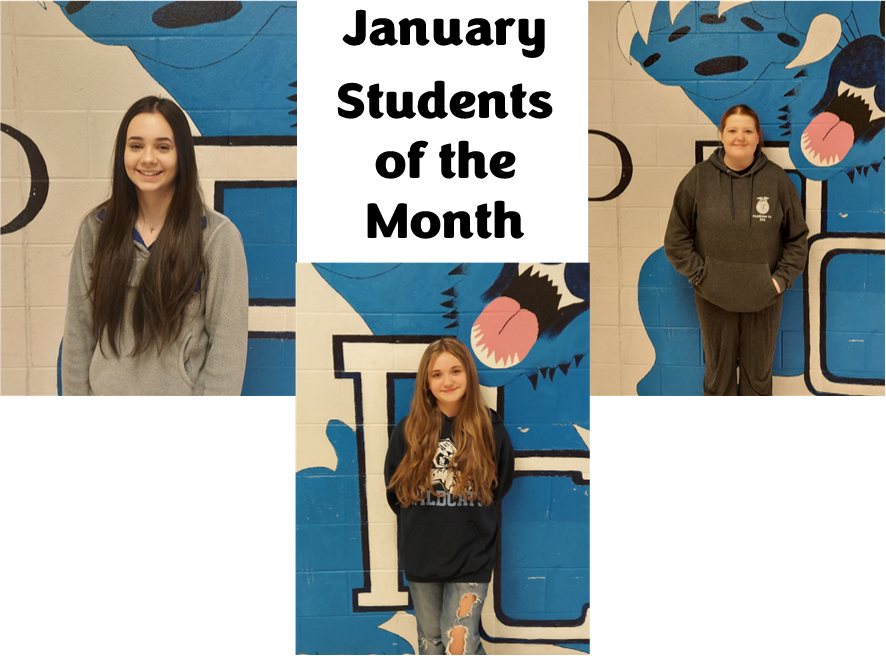 January Students of the Month