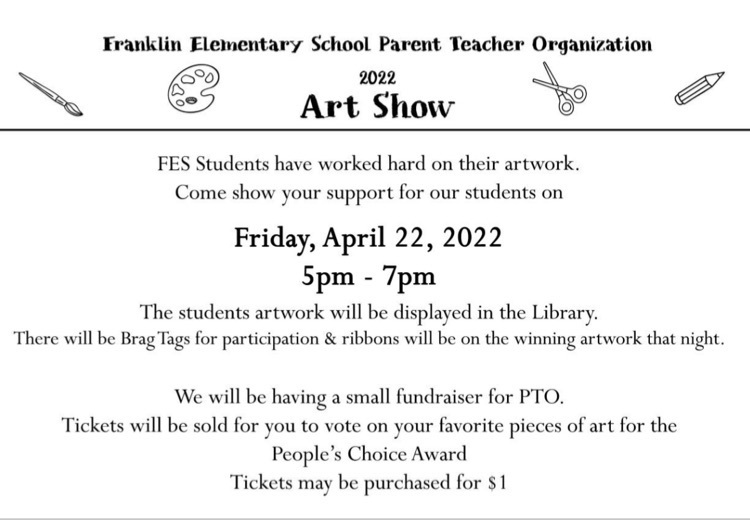 art show flyer