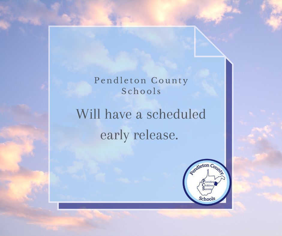 Scheduled Early Release, tomorrow Friday, September 16th.